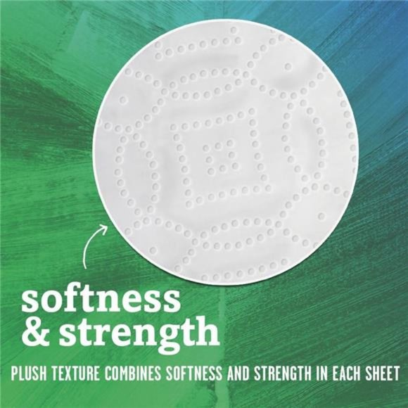 Paper Towels 2-Ply 4 Pack 100% Recycled Paper 6 Rolls - Picture 3 of 7